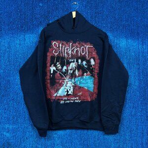 Slipknot Forever Here Comes The Pain Blue Rock Hoodie Size Medium